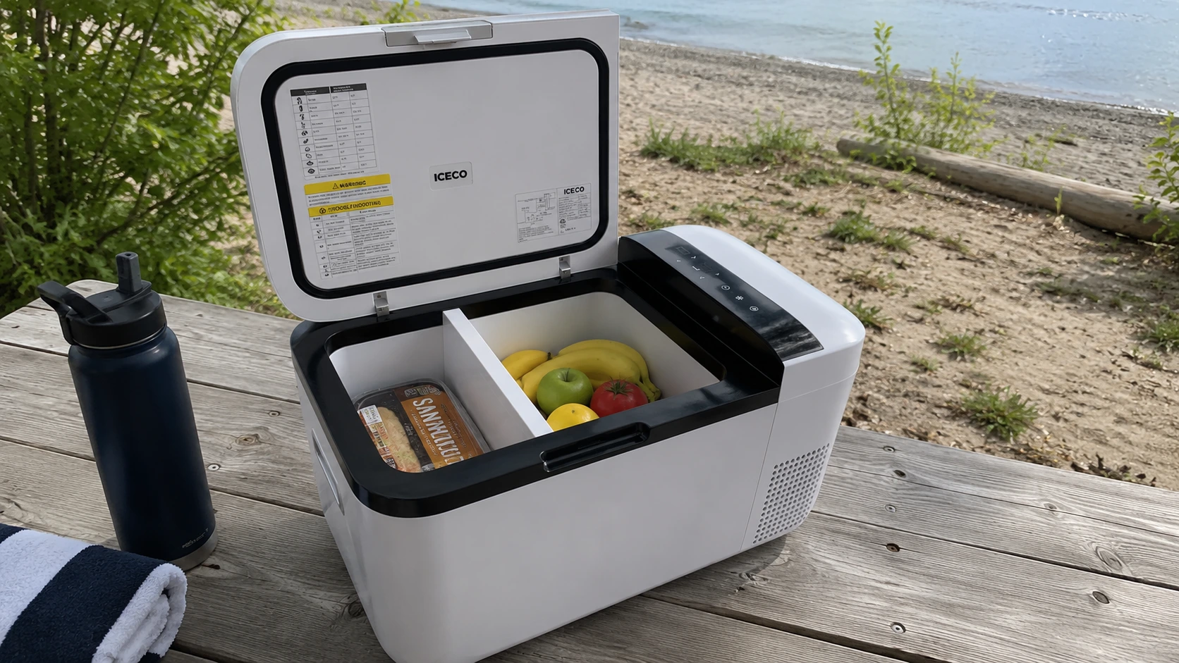 ICECO GO20 21QT Dual-Zone Portable Refrigerator