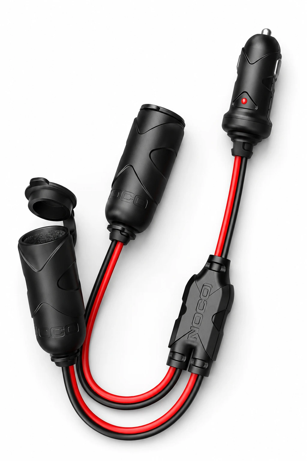 NOCO GC020 12V plug with two female accessory sockets
